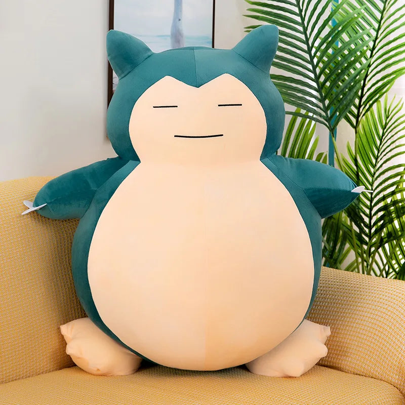 Big Pokemon Snorlax Plush Toys Kawaii Snorlax Pokémon Dolls Soft Anime Snorlax Stuffed Sleep Pillow Room Decor Birthday Gifts