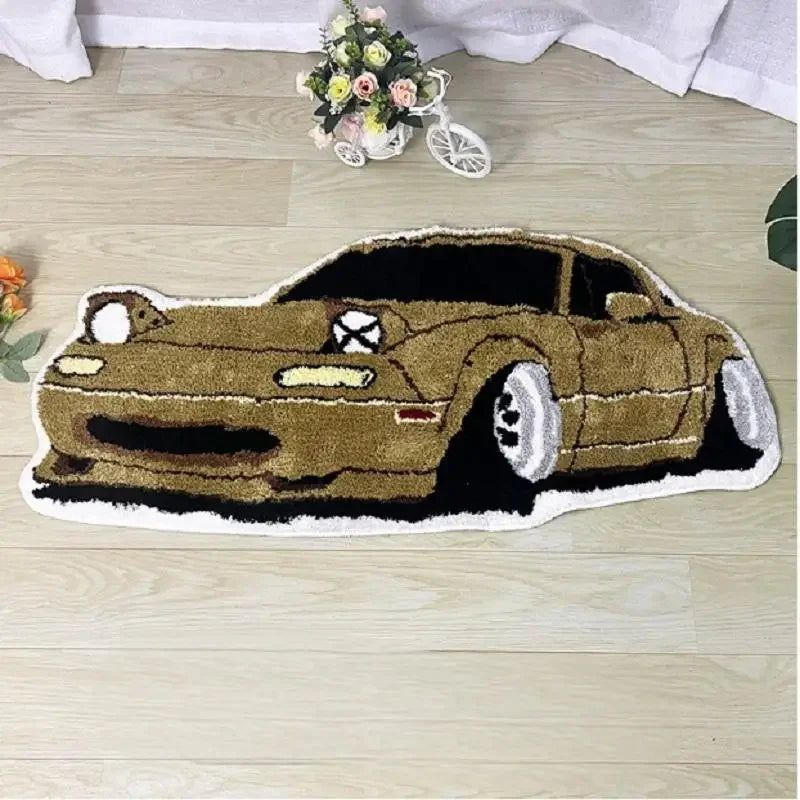 Car Fashion Brand Imitation Cashmere Carpet Bedside Cloakroom Room Living Room E-Sports Room Carpet Home Decoration Rug