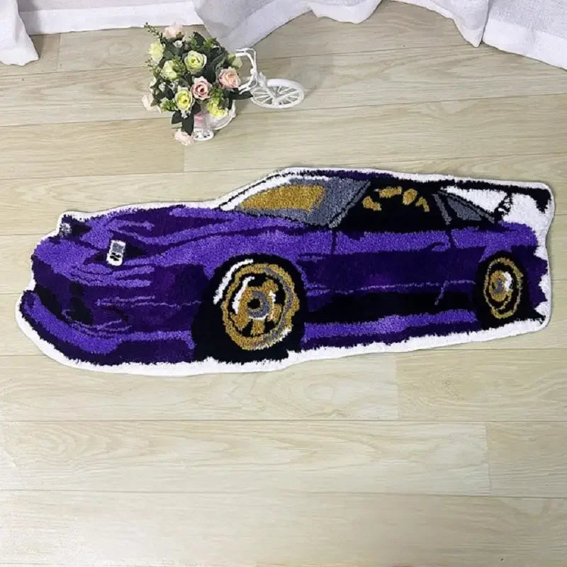 Car Fashion Brand Imitation Cashmere Carpet Bedside Cloakroom Room Living Room E-Sports Room Carpet Home Decoration Rug
