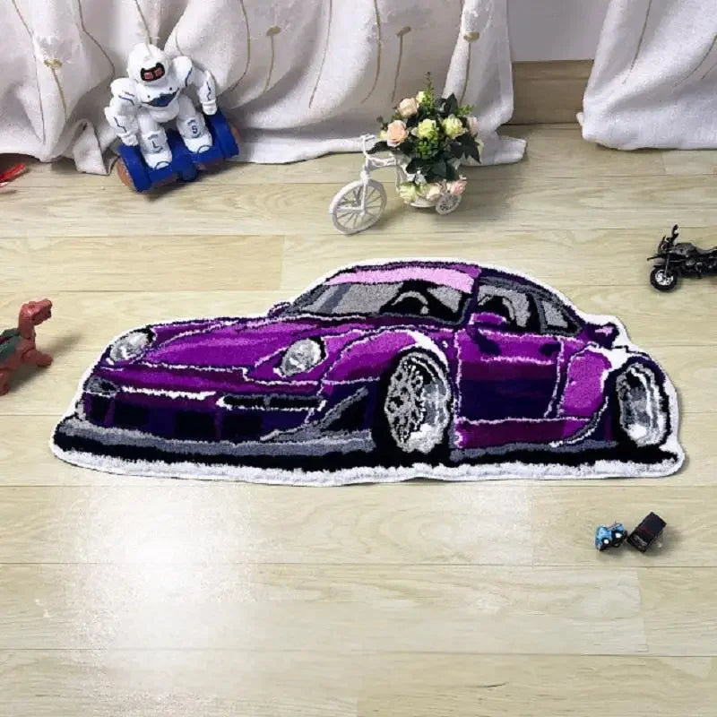 Car Fashion Brand Imitation Cashmere Carpet Bedside Cloakroom Room Living Room E-Sports Room Carpet Home Decoration Rug