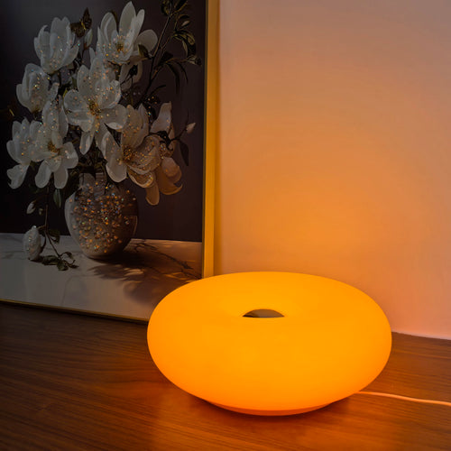 Bedroom Bedside Lamp USB Plug Bauhaus Living Room Dining Room Decoration Donut Ambient Light