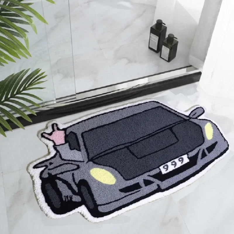 Car Fashion Brand Imitation Cashmere Carpet Bedside Cloakroom Room Living Room E-Sports Room Carpet Home Decoration Rug