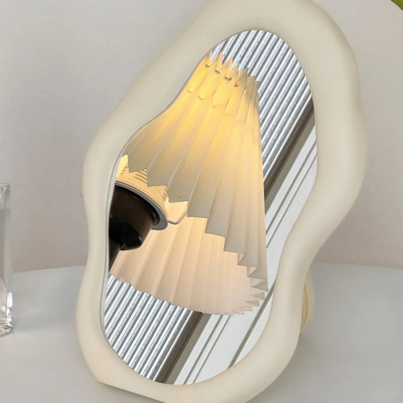 Tabletop Decorative Mirrors Makeup Mirror Home Decoration ,Woman Makeup Supplies Bedroom Desk Accessories Room Decor