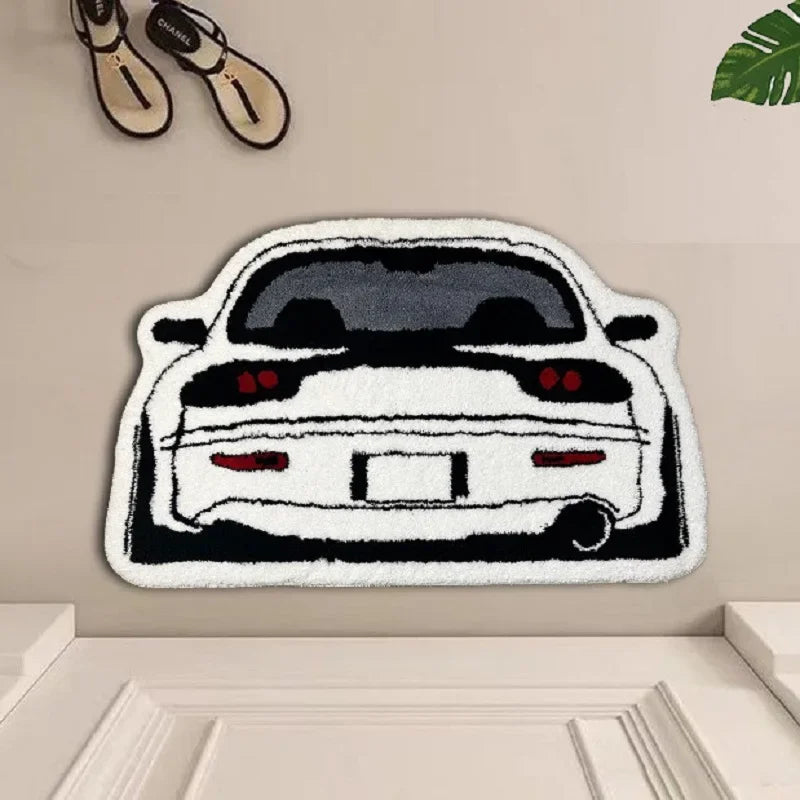 Car Fashion Brand Imitation Cashmere Carpet Bedside Cloakroom Room Living Room E-Sports Room Carpet Home Decoration Rug